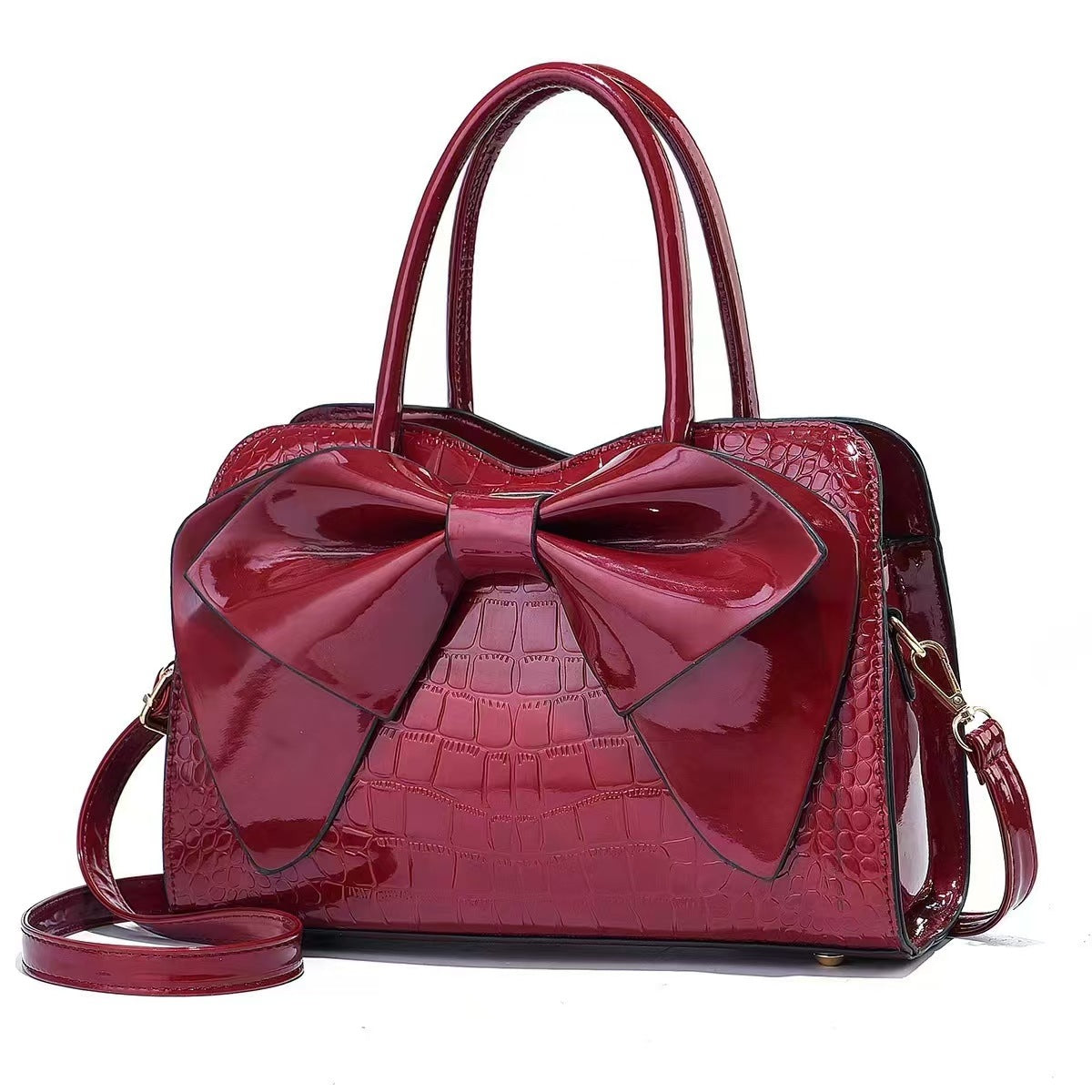 Kenike western style shoulder crossbody handbag strap detail