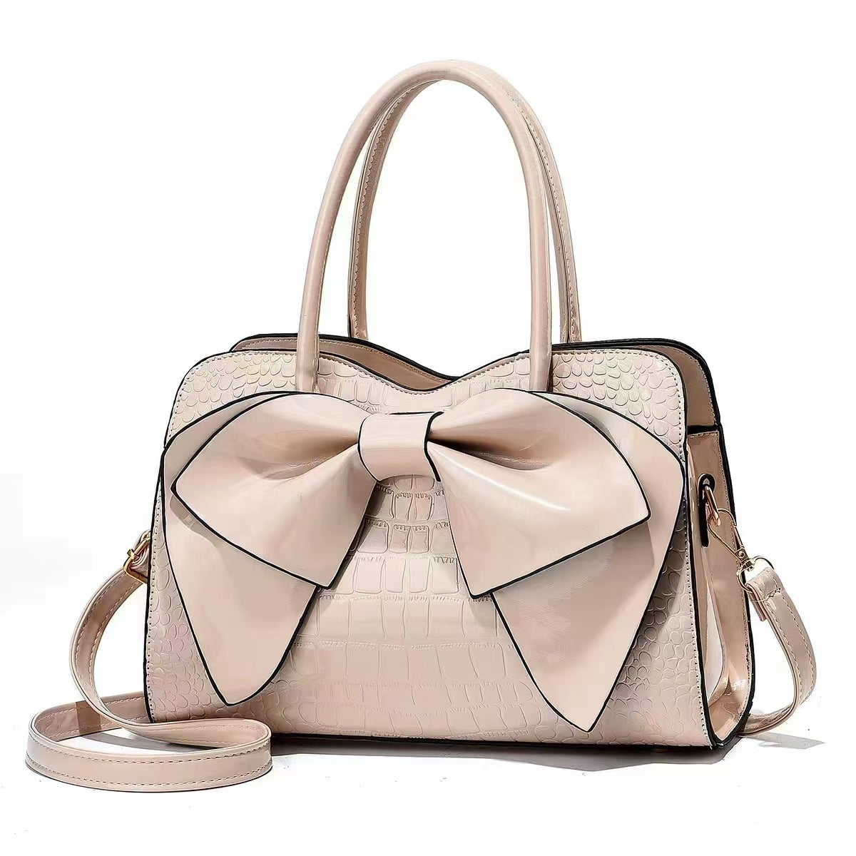 Kenike khaki western style crossbody handbag 30x13x20 variant