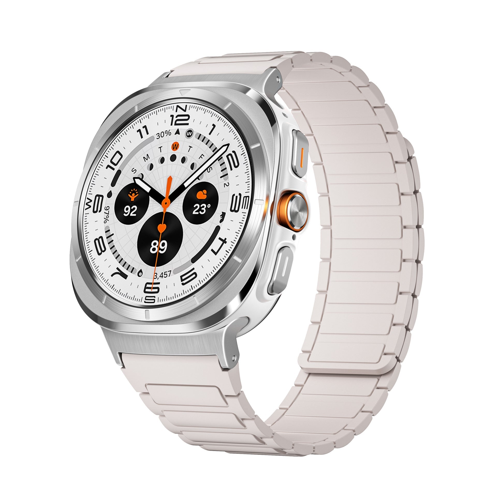 Kenike two-colour magnetic watch strap final view