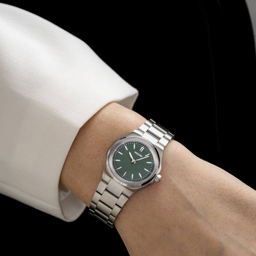 Wecord London Oliver Small watch close-up image