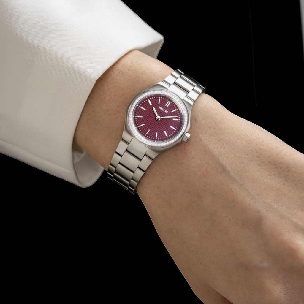 Wecord London Oliver Small Diamond watch case and bracelet image