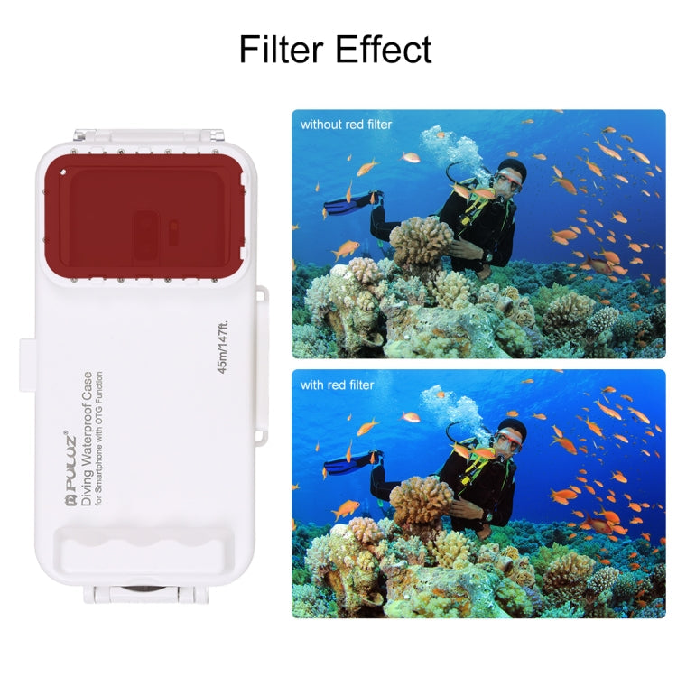 PULUZ waterproof diving phone case cleaning cloth detail