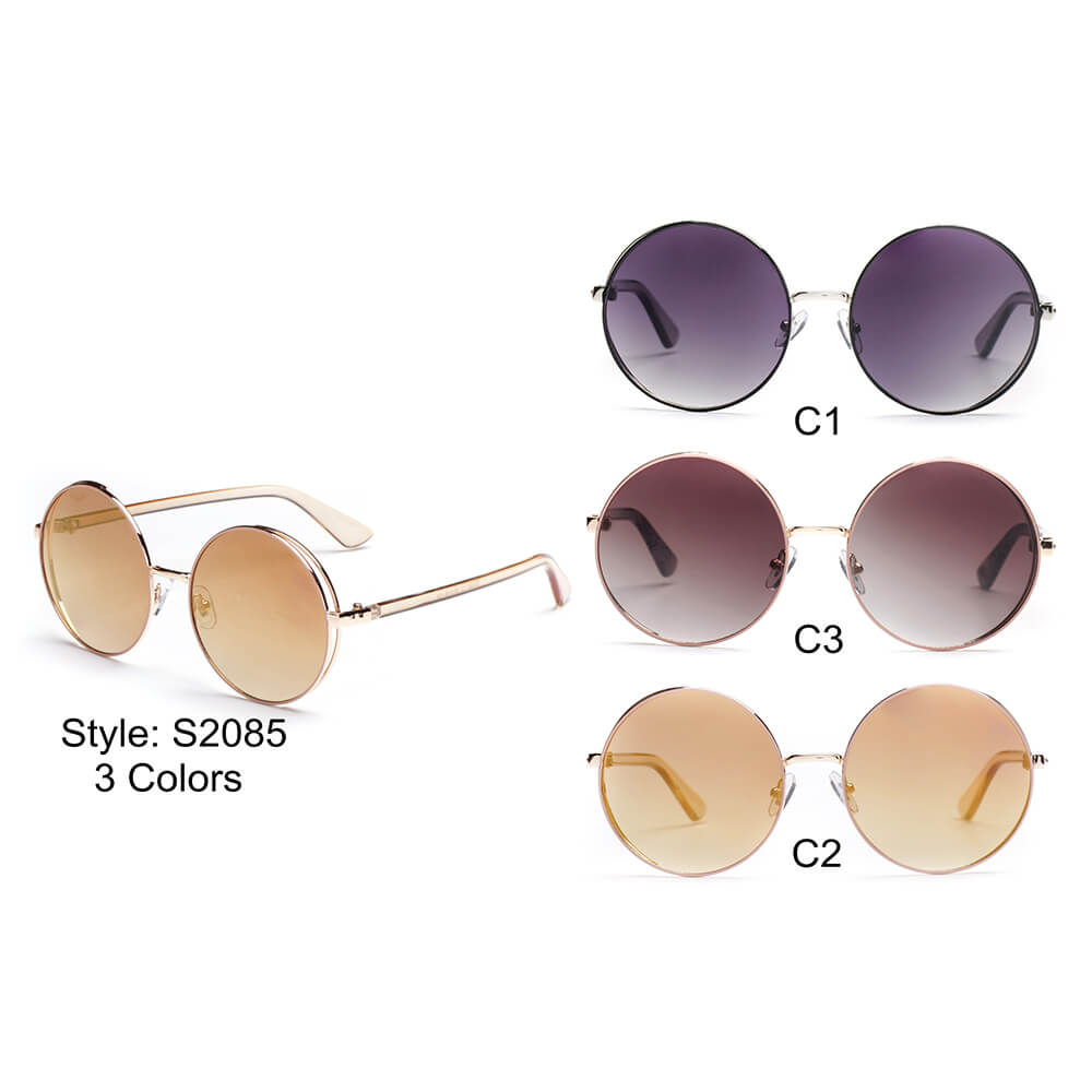 Kenike Karlstad classic round Lennon sunglasses product detail