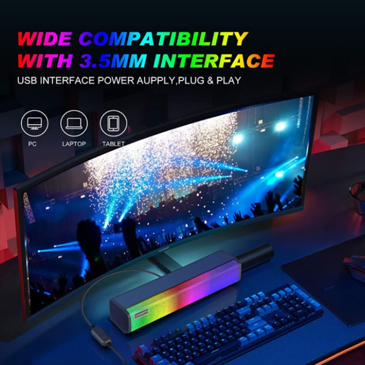 C2 portable RGB speaker packaging contents detail