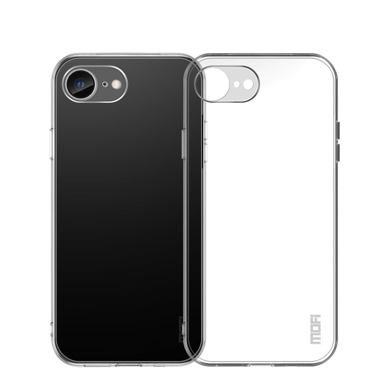 MOFI Ming ultra-thin clear TPU iPhone case for iPhone 17e and 16e