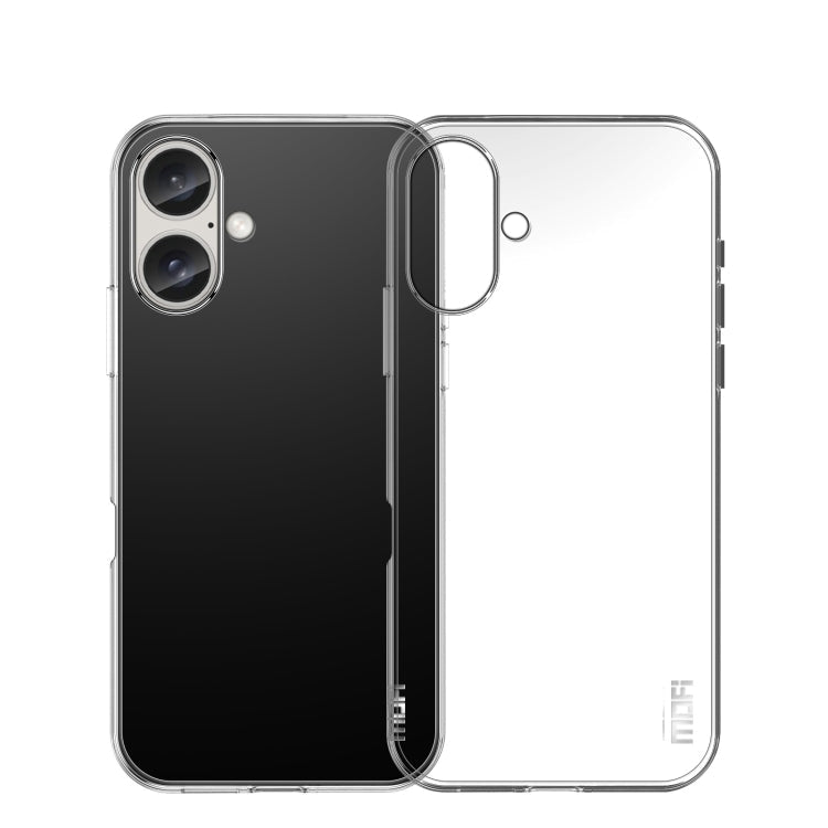 MOFI Ming ultra-thin clear TPU iPhone case for iPhone 16