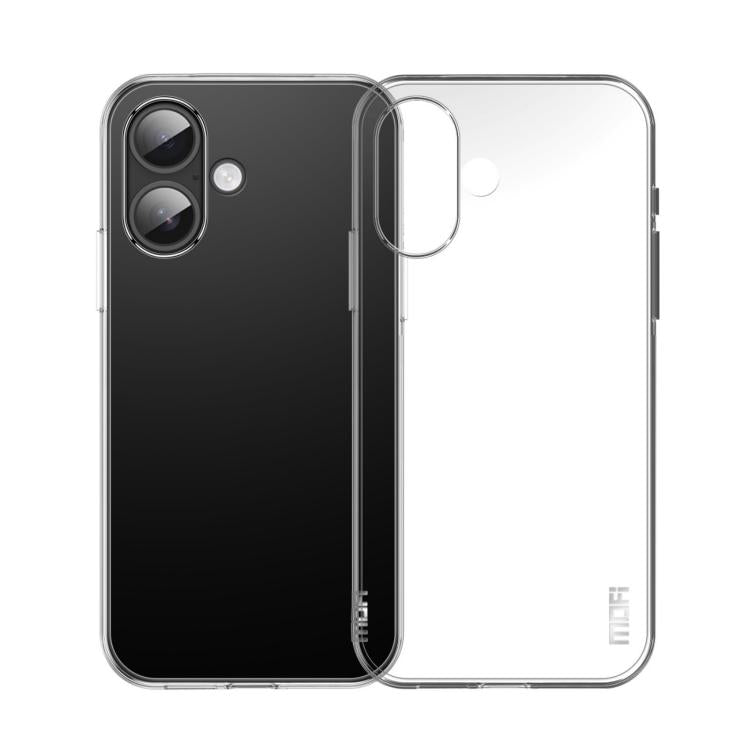 MOFI Ming ultra-thin clear TPU iPhone case for iPhone 17