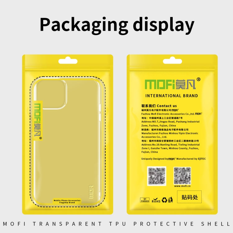 MOFI Ming clear TPU iPhone case packaging image