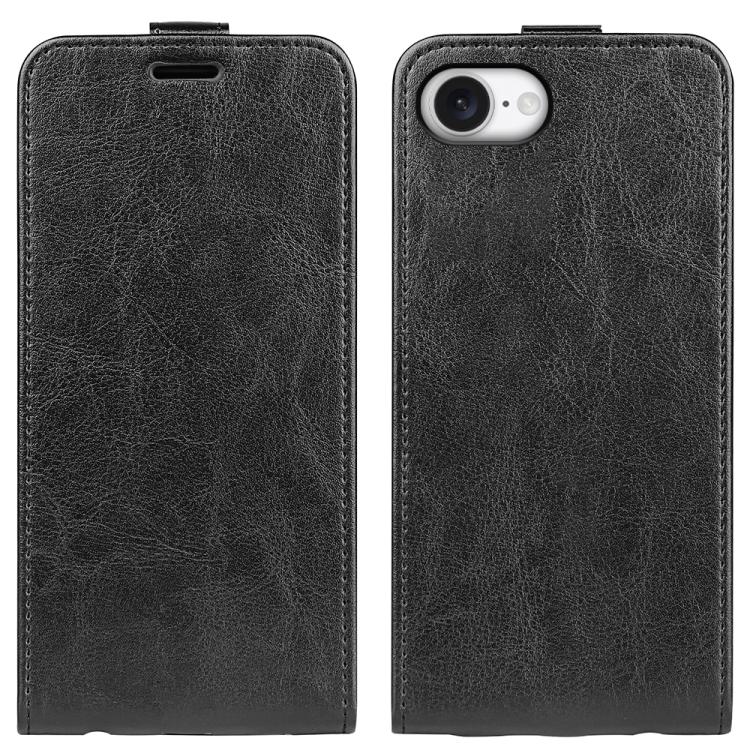 Black R64 vertical flip iPhone 17e 16e case