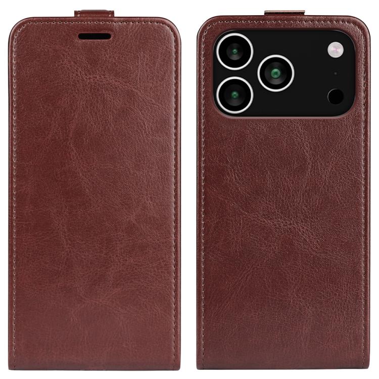 Brown R64 iPhone 17 Pro case