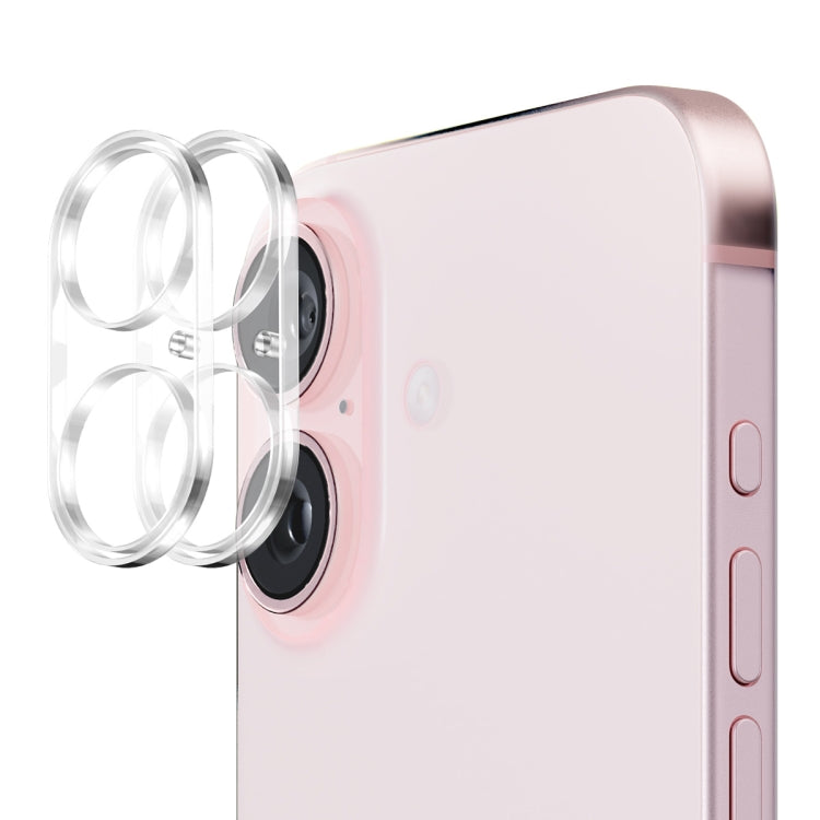 ENKAY Hat-Prince camera lens protector for iPhone 16 and 16 Plus