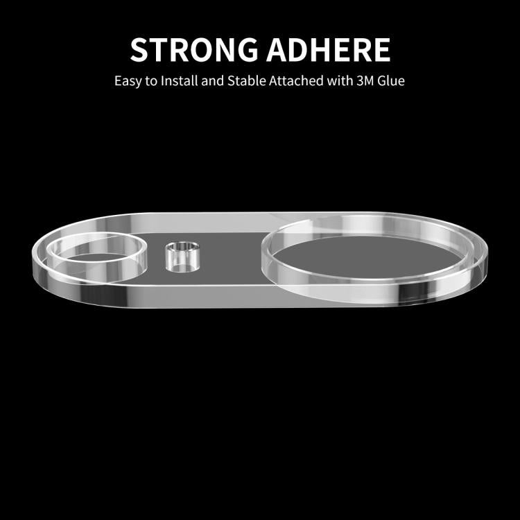 ENKAY 9H tempered glass rear camera lens protector detail image
