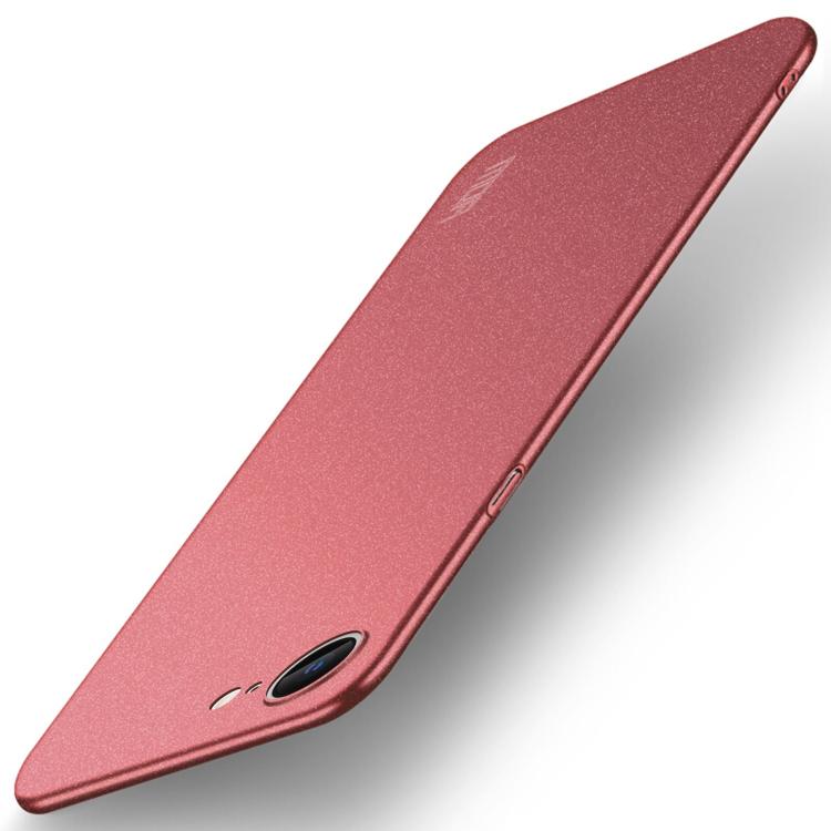 MOFI Fandun frosted ultra-thin iPhone 17e and 16e case in red