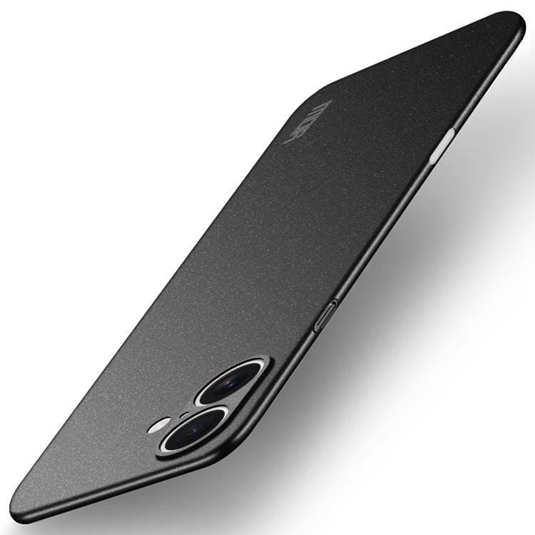 MOFI Fandun frosted ultra-thin iPhone 17 case in black