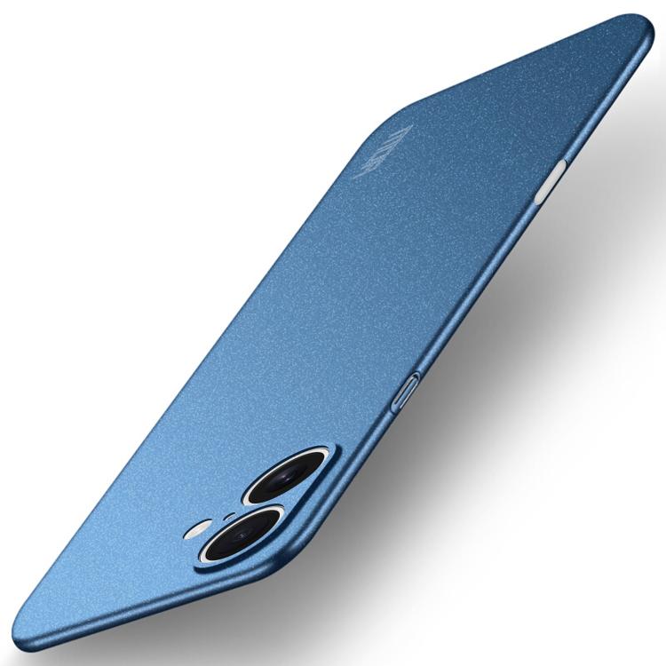 MOFI Fandun frosted ultra-thin iPhone 17 case in blue