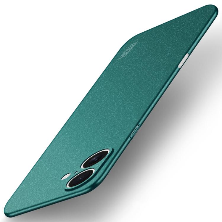 MOFI Fandun frosted ultra-thin iPhone 17 case in green
