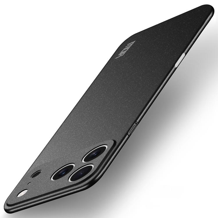 MOFI Fandun frosted ultra-thin iPhone 17 Pro case in black