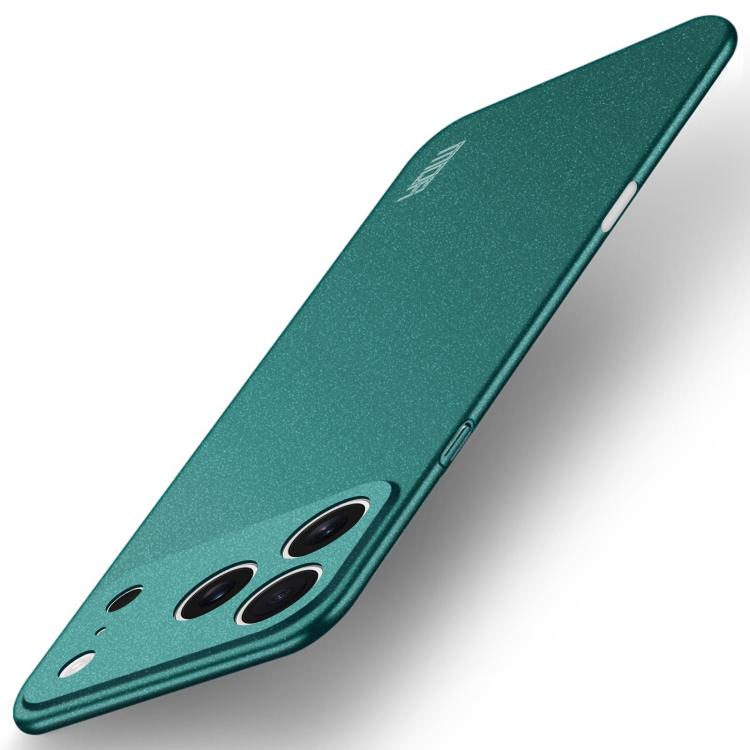 MOFI Fandun frosted ultra-thin iPhone 17 Pro case in green