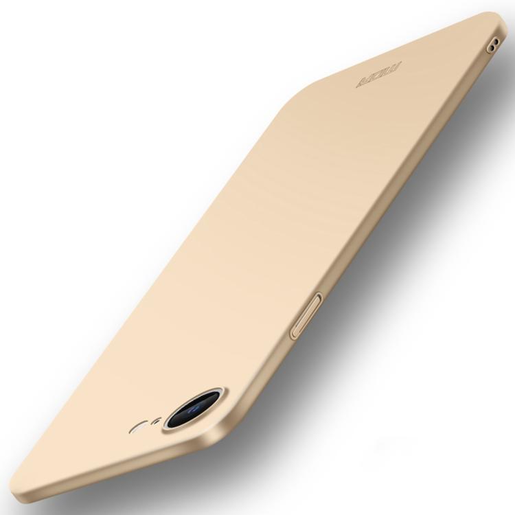 Mira Sales MOFI frosted ultra-thin hard PC iPhone 17e and 16e case in gold