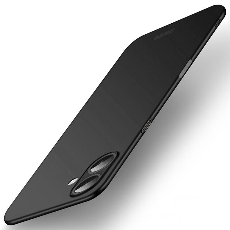 Mira Sales MOFI frosted ultra-thin hard PC iPhone 17 case in black