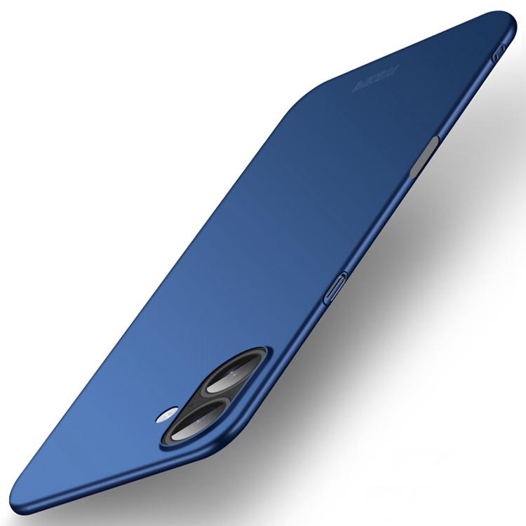 Mira Sales MOFI frosted ultra-thin hard PC iPhone 17 case in blue