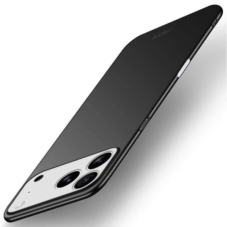 Mira Sales MOFI frosted ultra-thin hard PC iPhone 17 Pro case in black