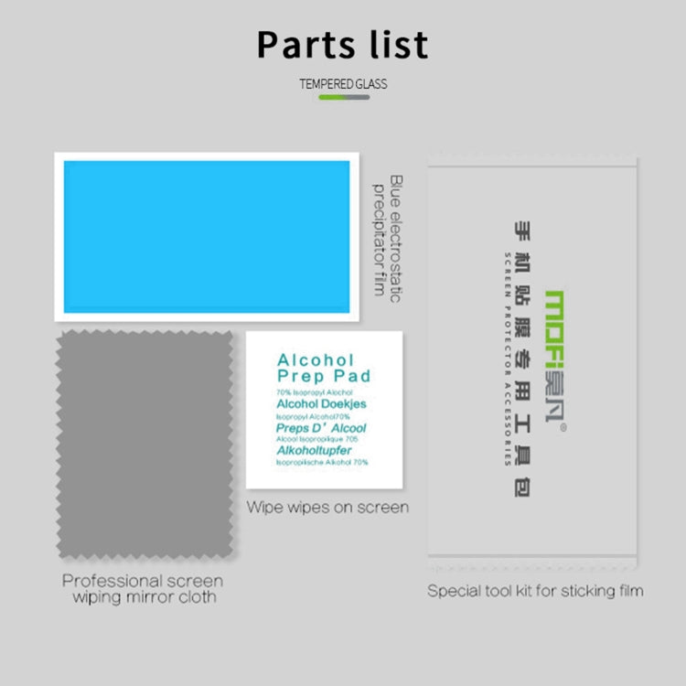 MOFI iPhone screen protector packaging image