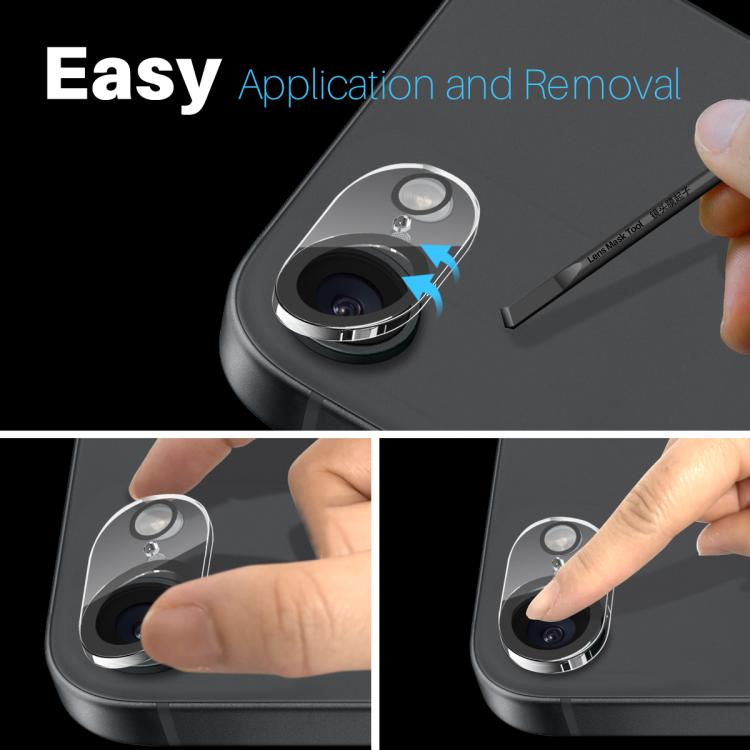 NORTHJO iPhone lens protector flash friendly detail image
