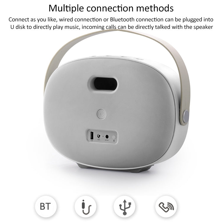 W-KING T8 portable Bluetooth speaker product angle view