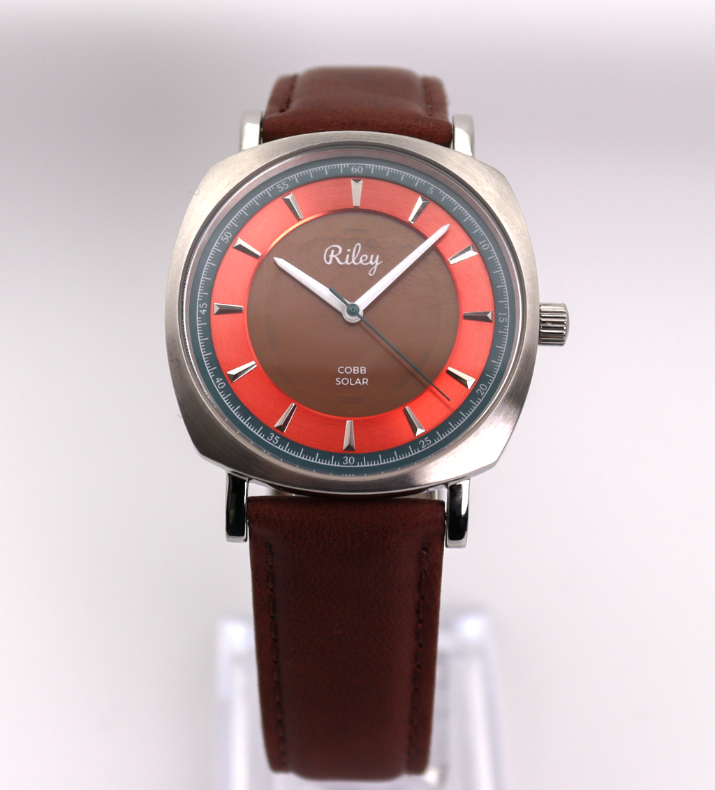 Riley Jerrie Cobb JC01 Sunburst solar watch product image