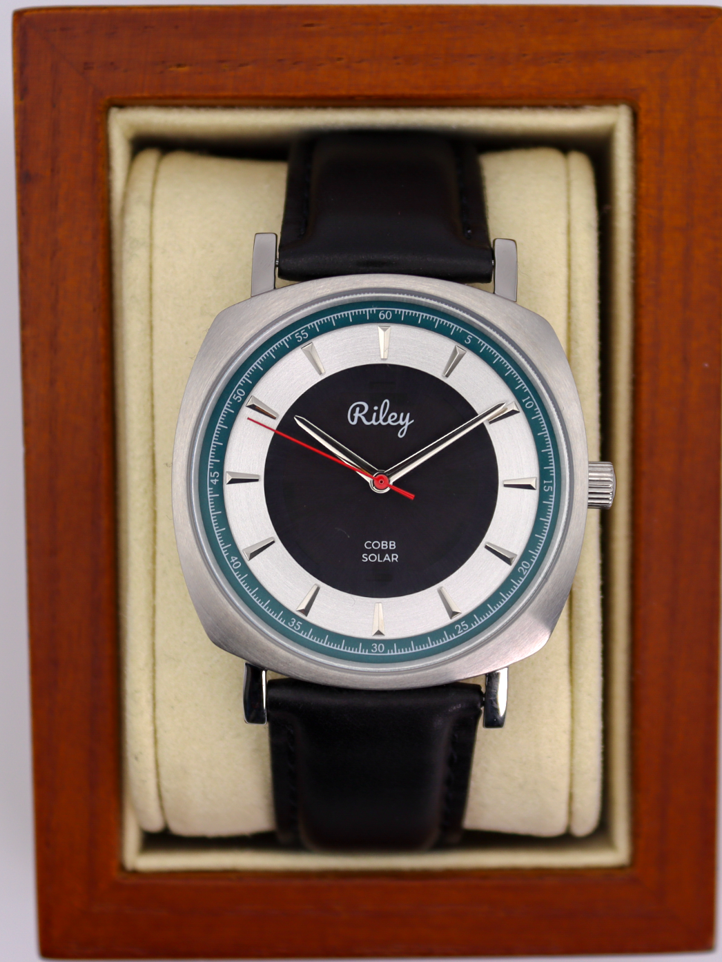 Riley Jerrie Cobb JC01 watch case and strap detail