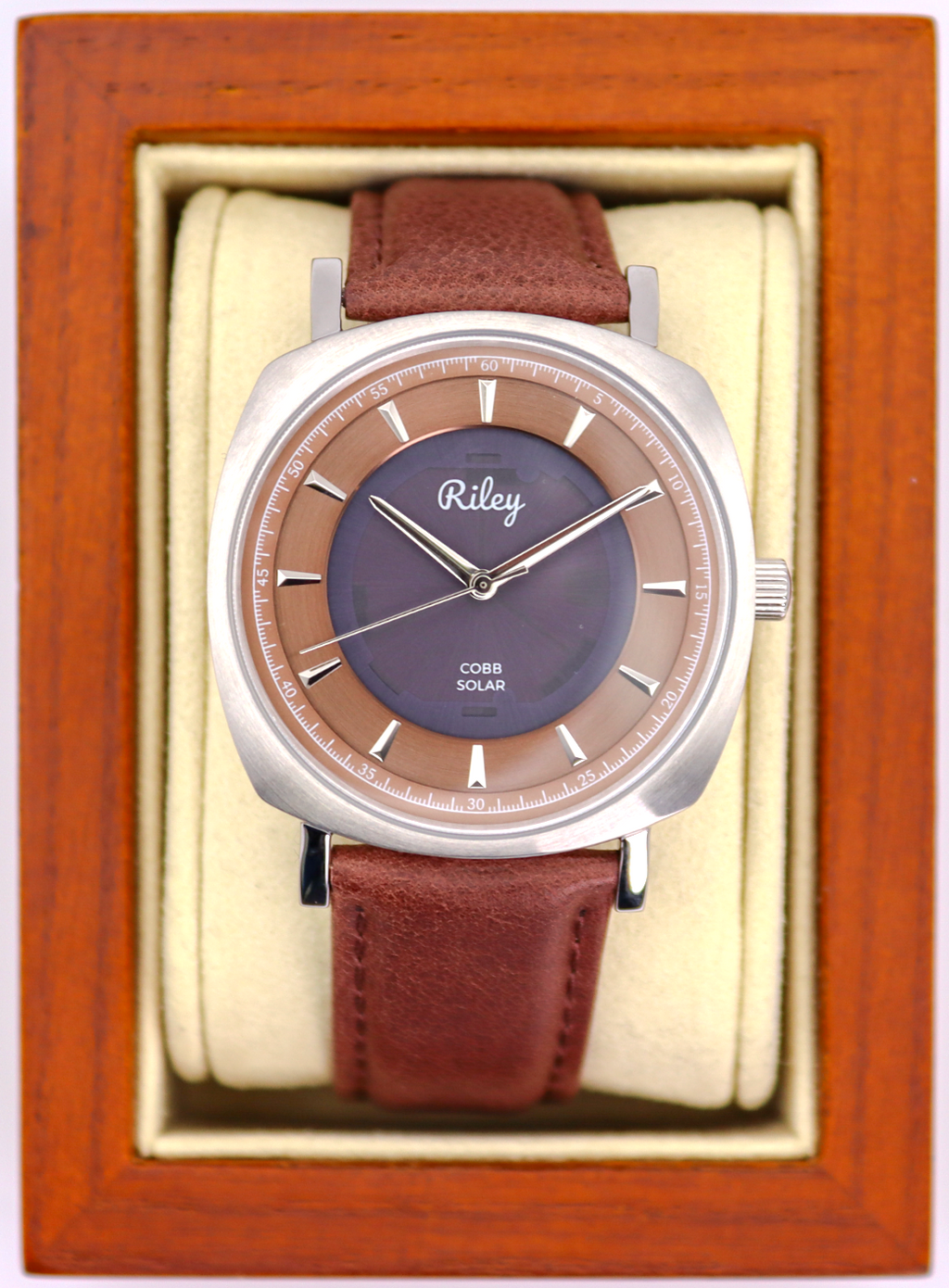 Riley Jerrie Cobb JC01 engraved caseback image