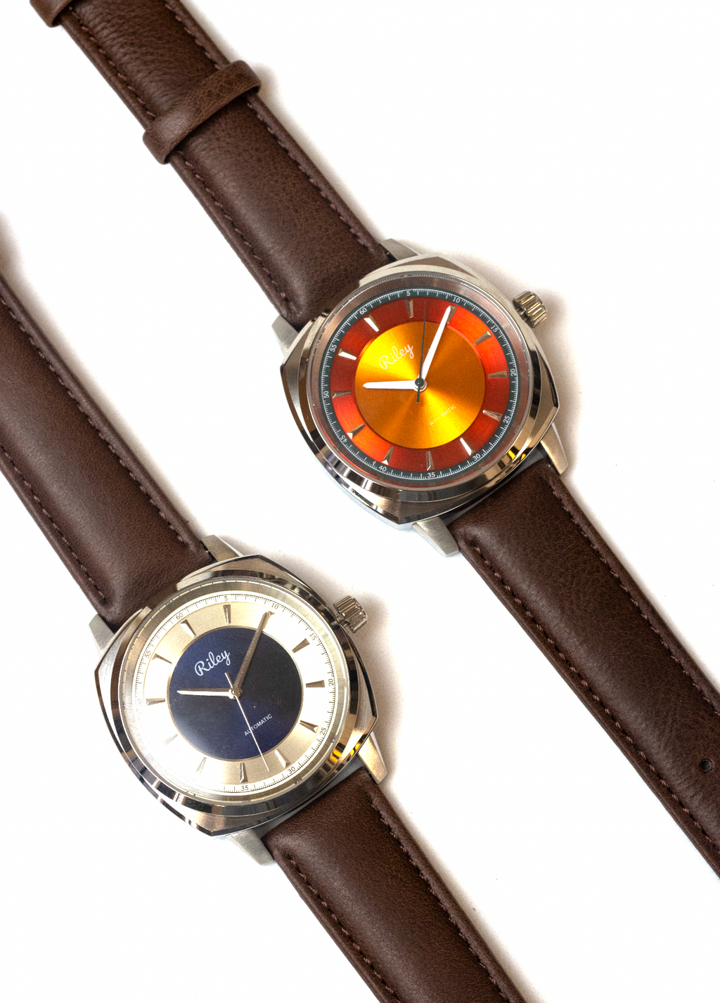 Riley Heritage Automatic watch side profile image