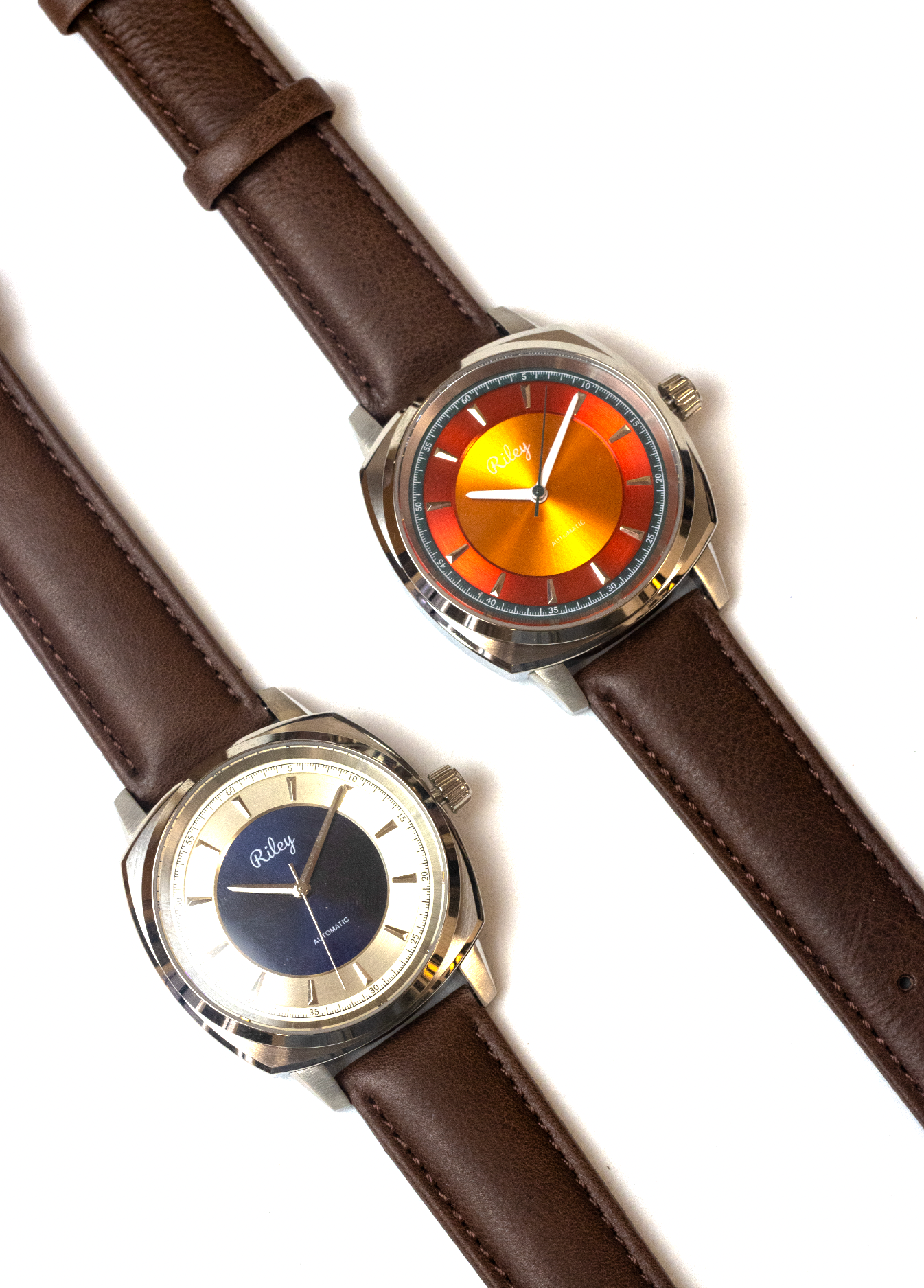 Riley Heritage Automatic watch side profile image