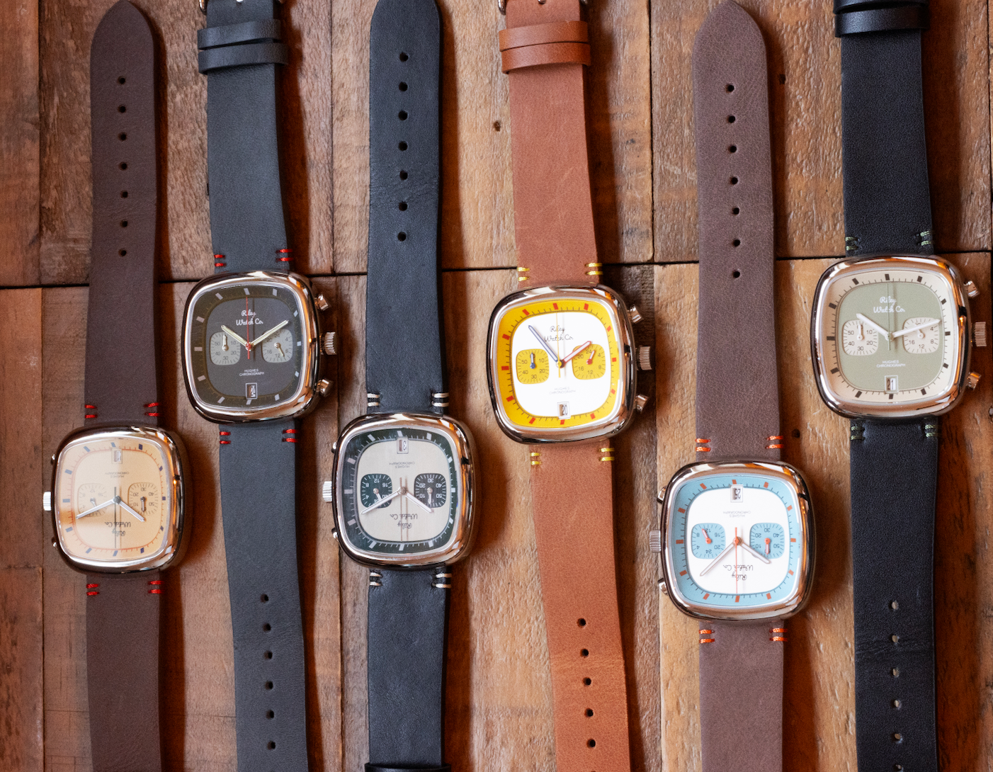 Riley Howard Hughes HH01 watch caseback detail image