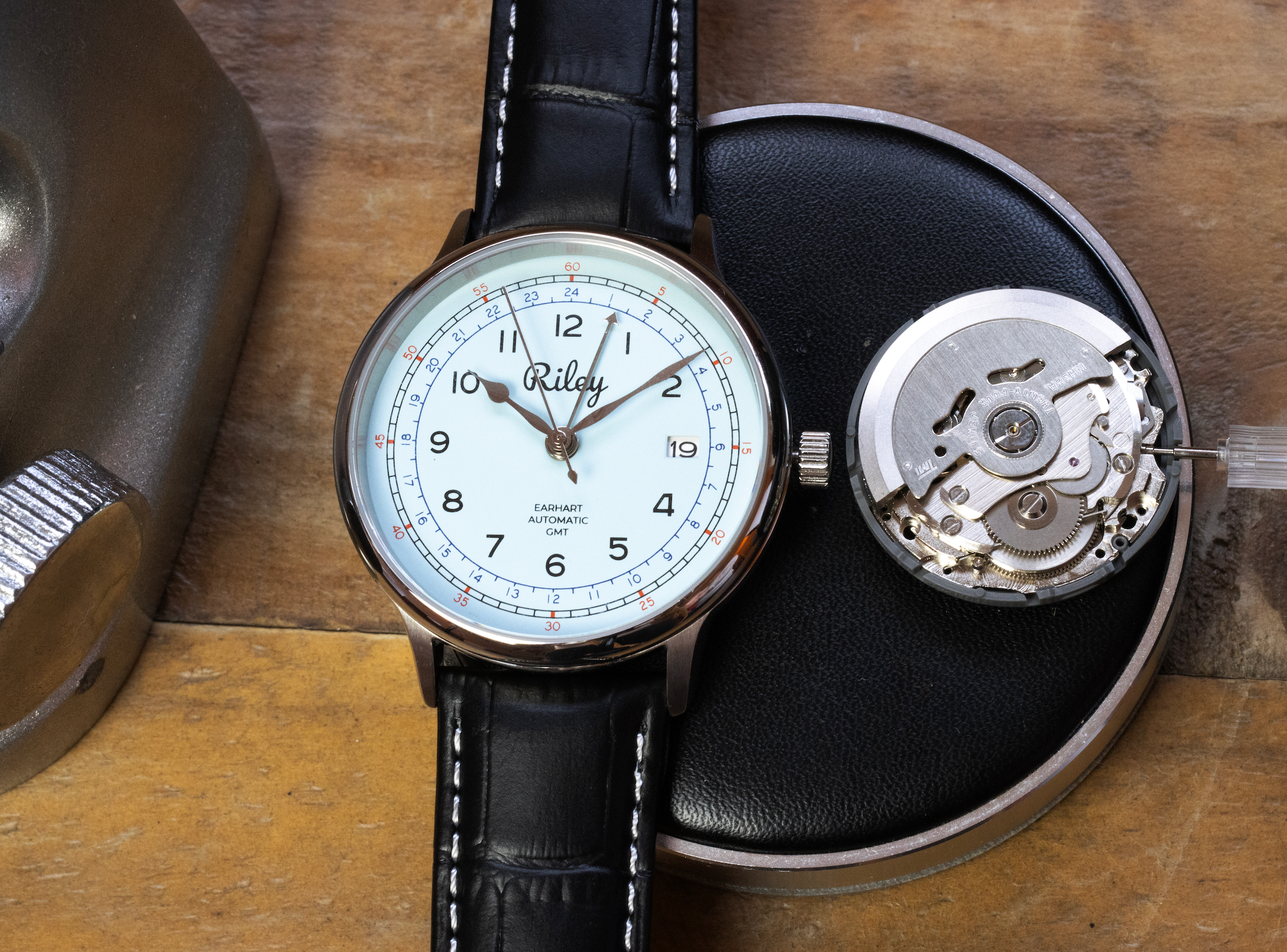 GMT watch product photo