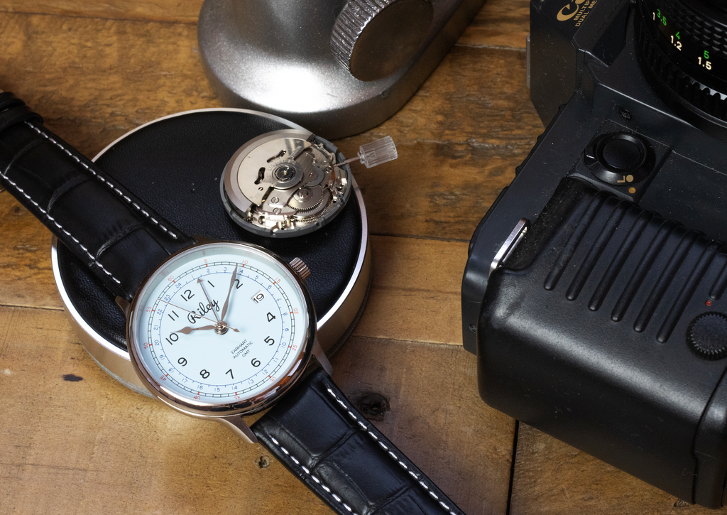 GMT watch product photo