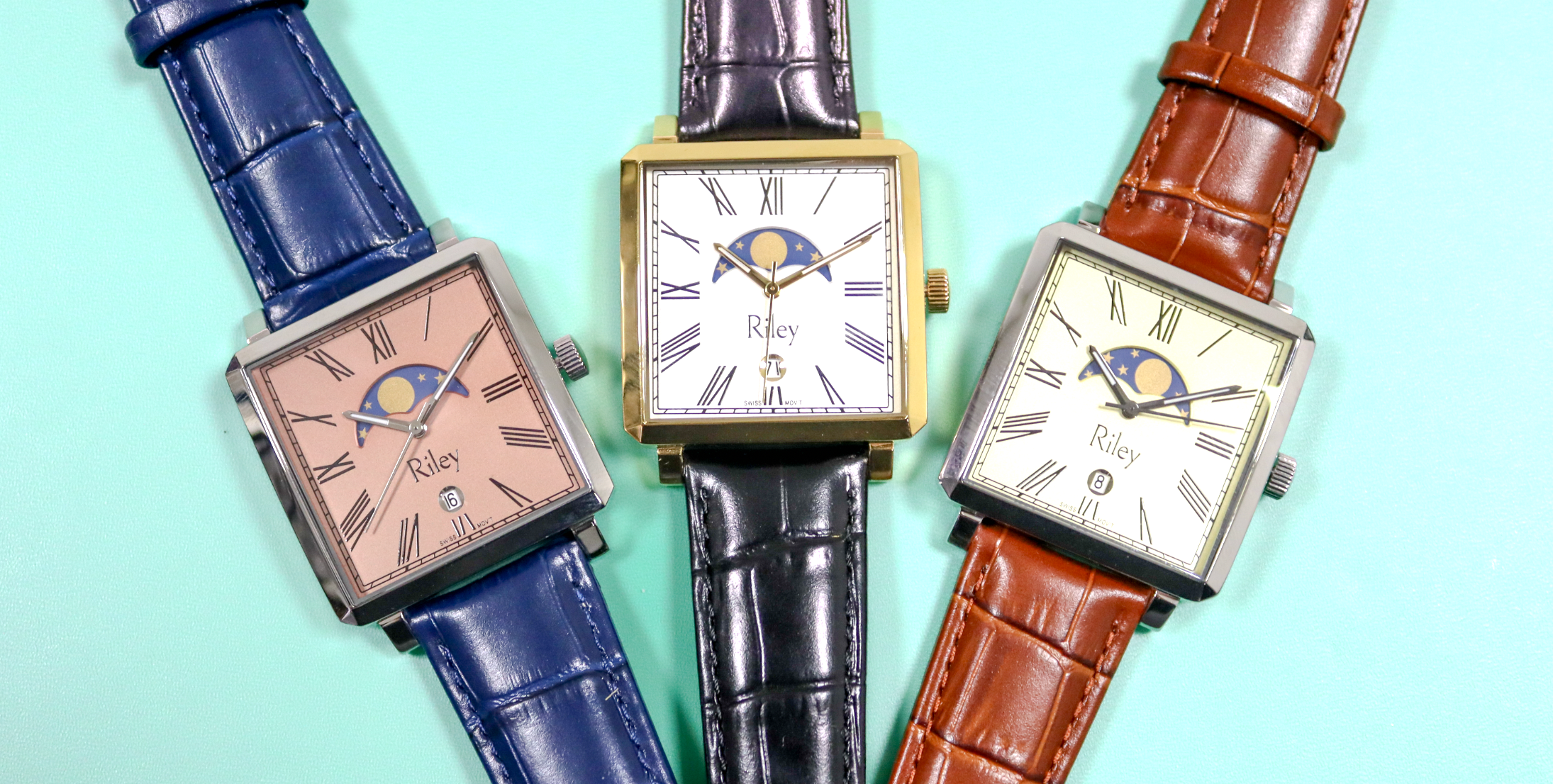 Riley Deco Moon watch product information image