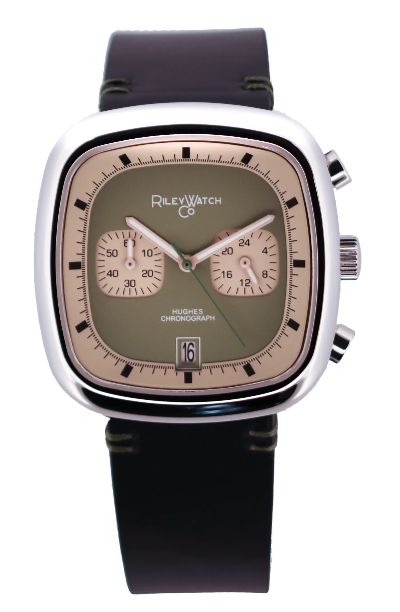Riley Howard Hughes HH01 chronograph watch product detail image