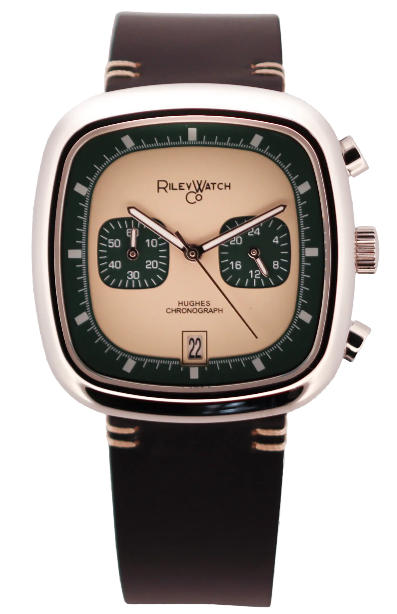 Riley Howard Hughes HH01 chronograph watch product detail image