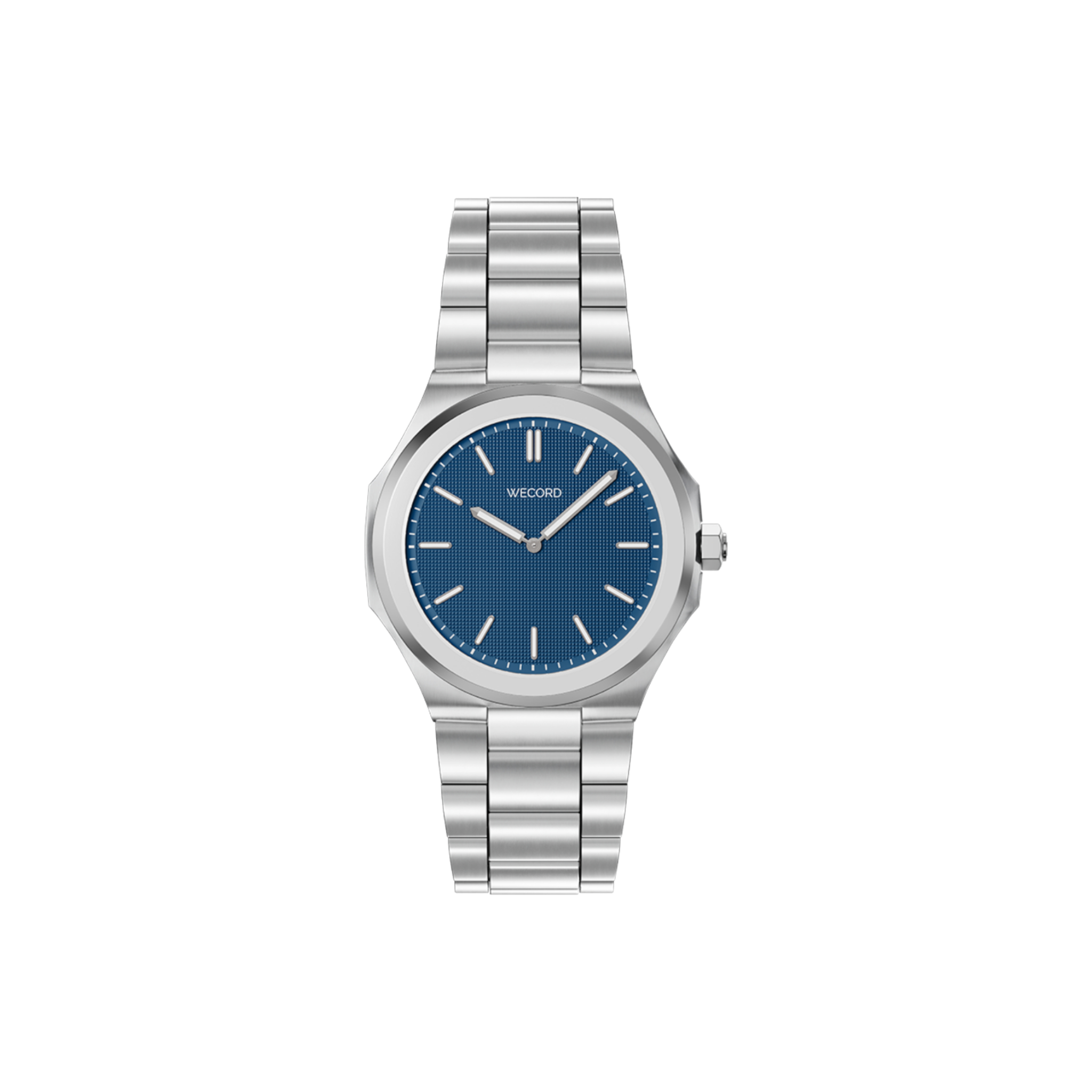 Wecord London Oliver Small watch in Navy Blue