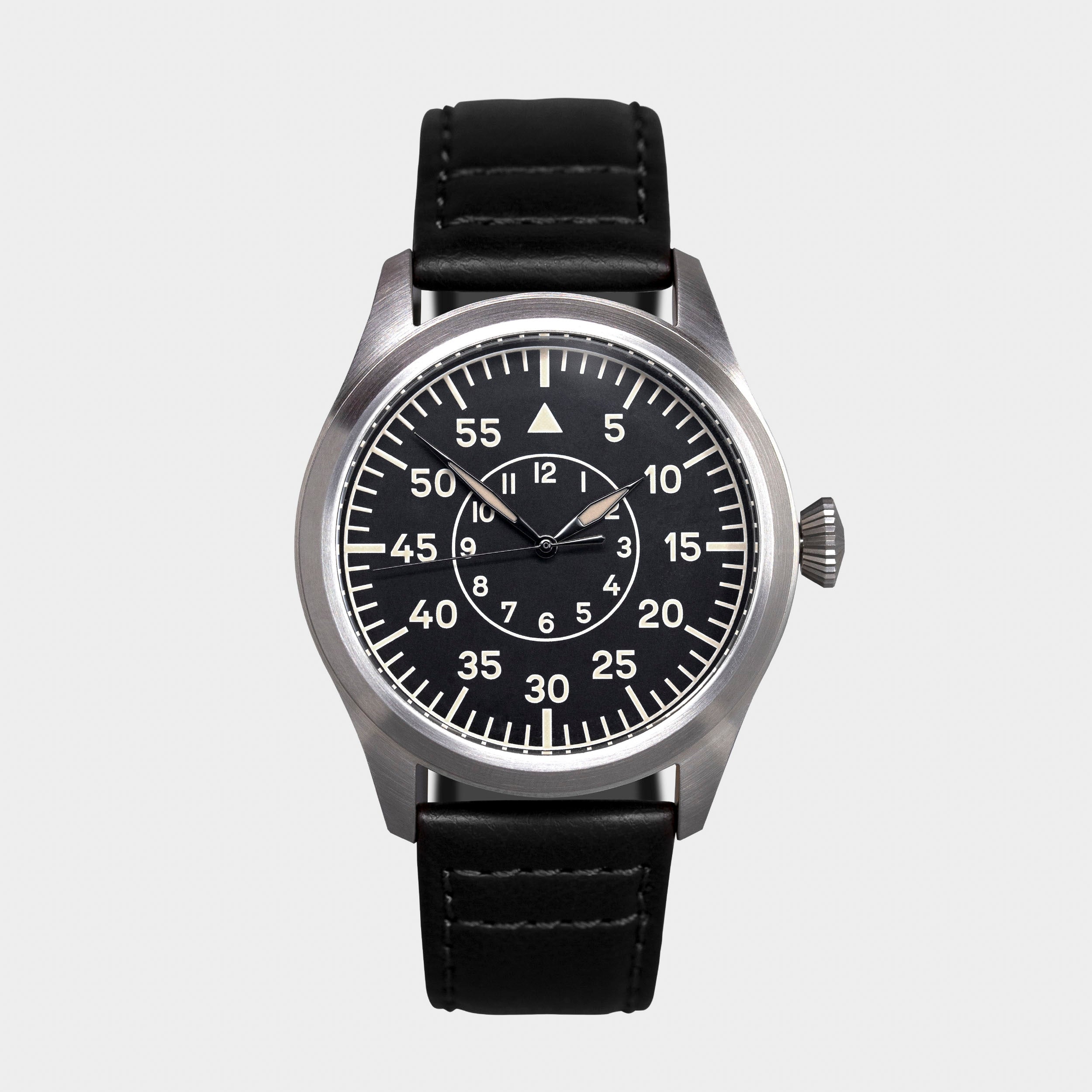 Rotate North Turbulence Cat.2 Aviator watch in Rook Black