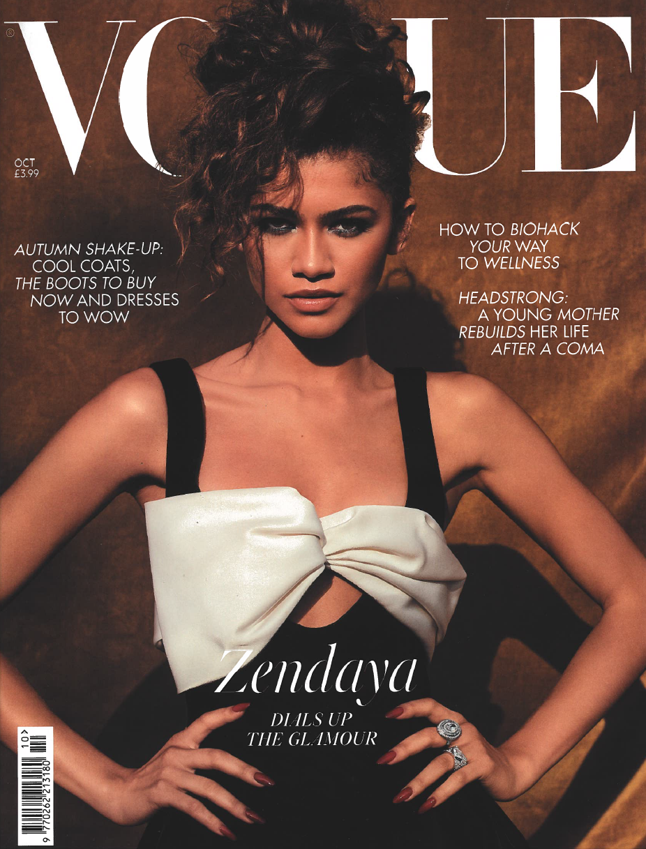 British Vogue October 2021 cover image