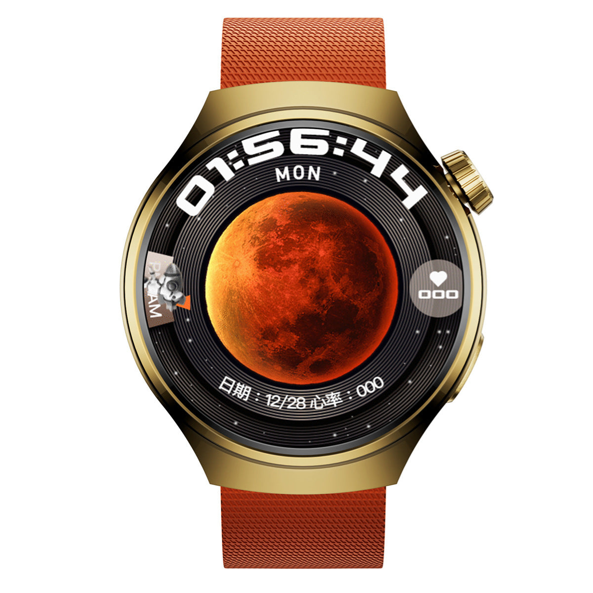 Kenike health tracking smart call watch display detail