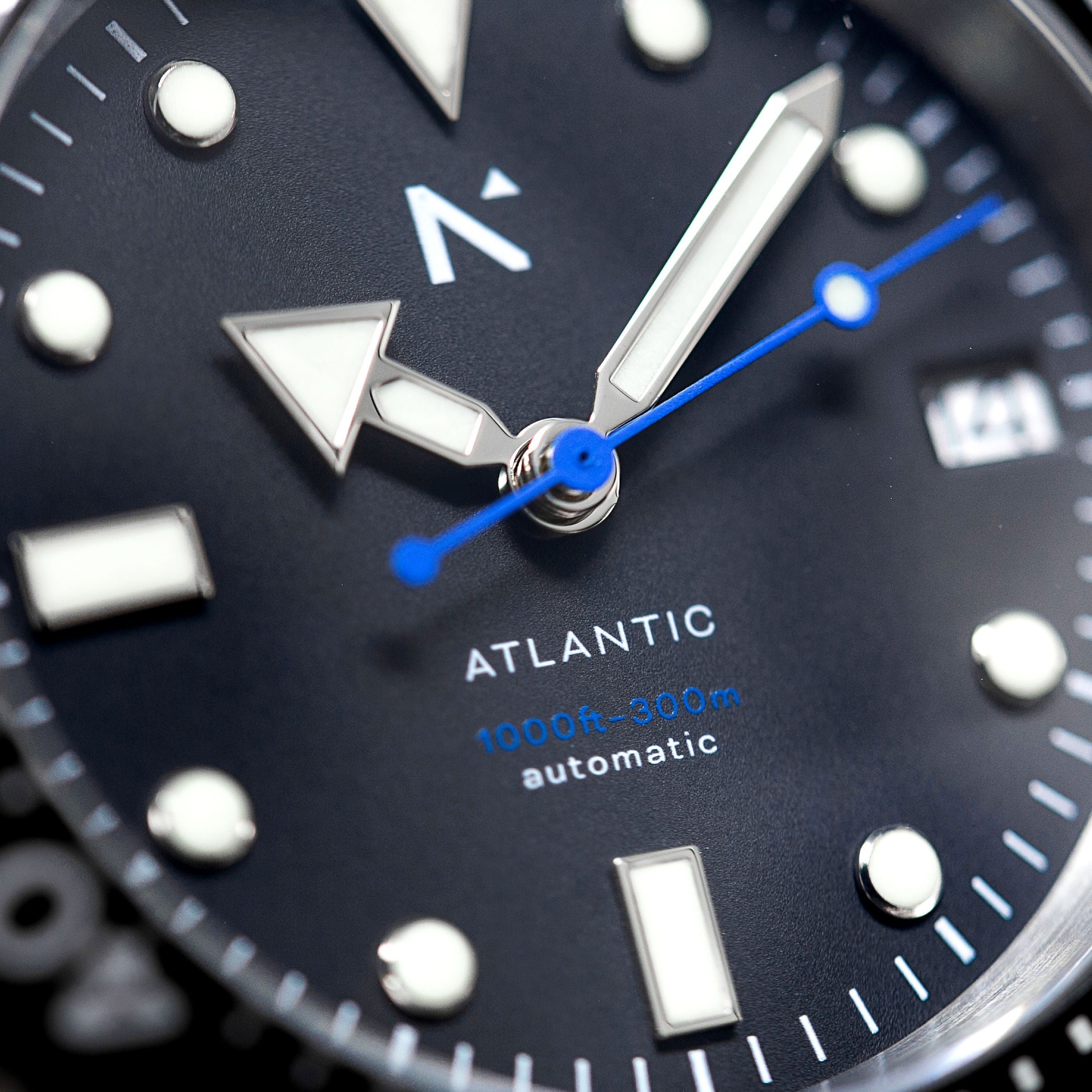 Rotate North Atlantic Dive Watch dial detail