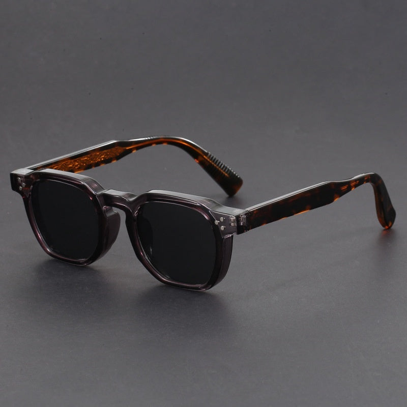 Kenike transparent grey fashion sunglasses view