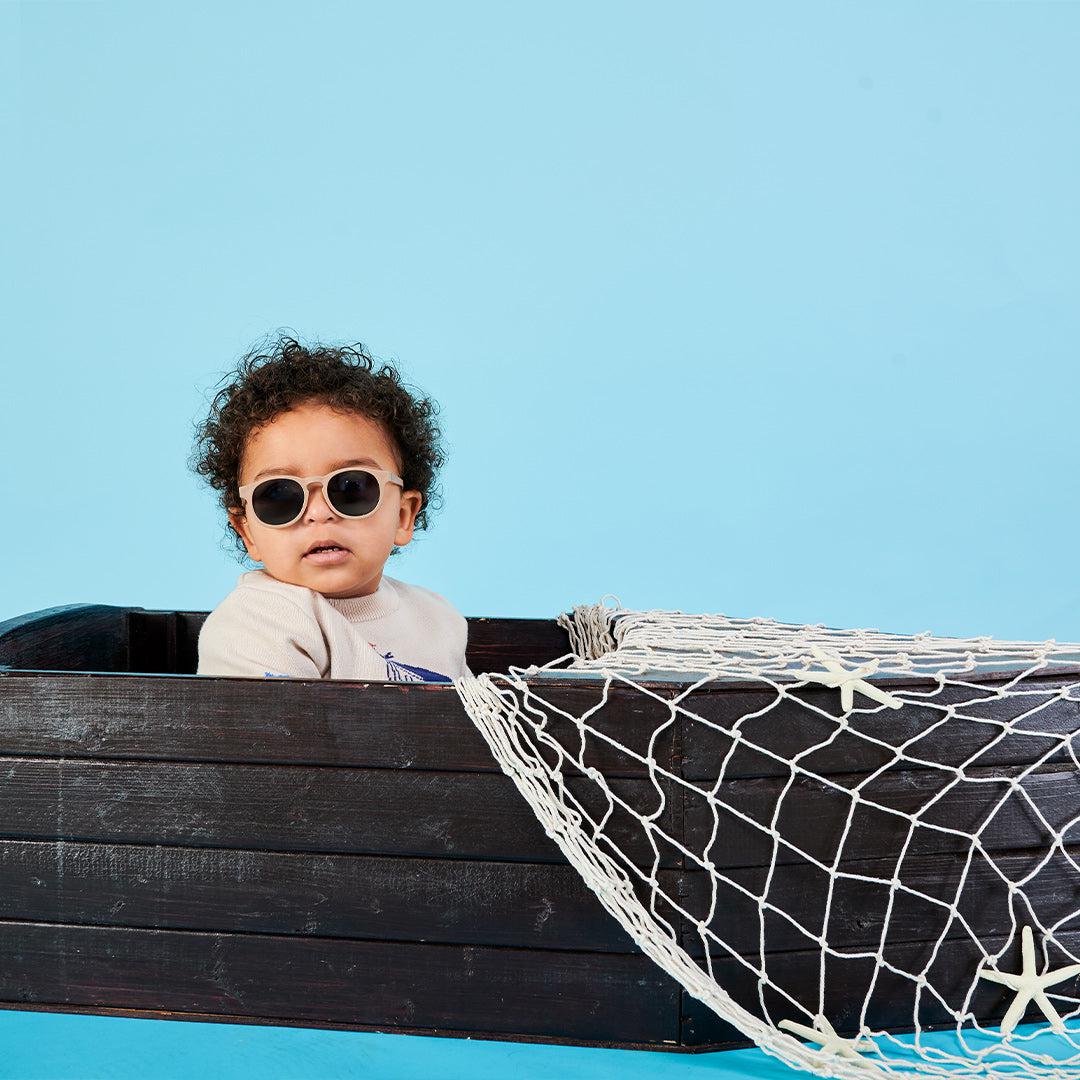Babiators Eco Original Keyhole Soft Sand sunglasses lifestyle image