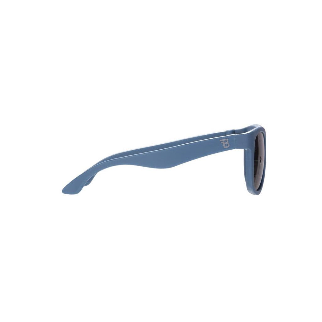 Babiators Eco Original Navigator Pacific Blue kids sunglasses side view