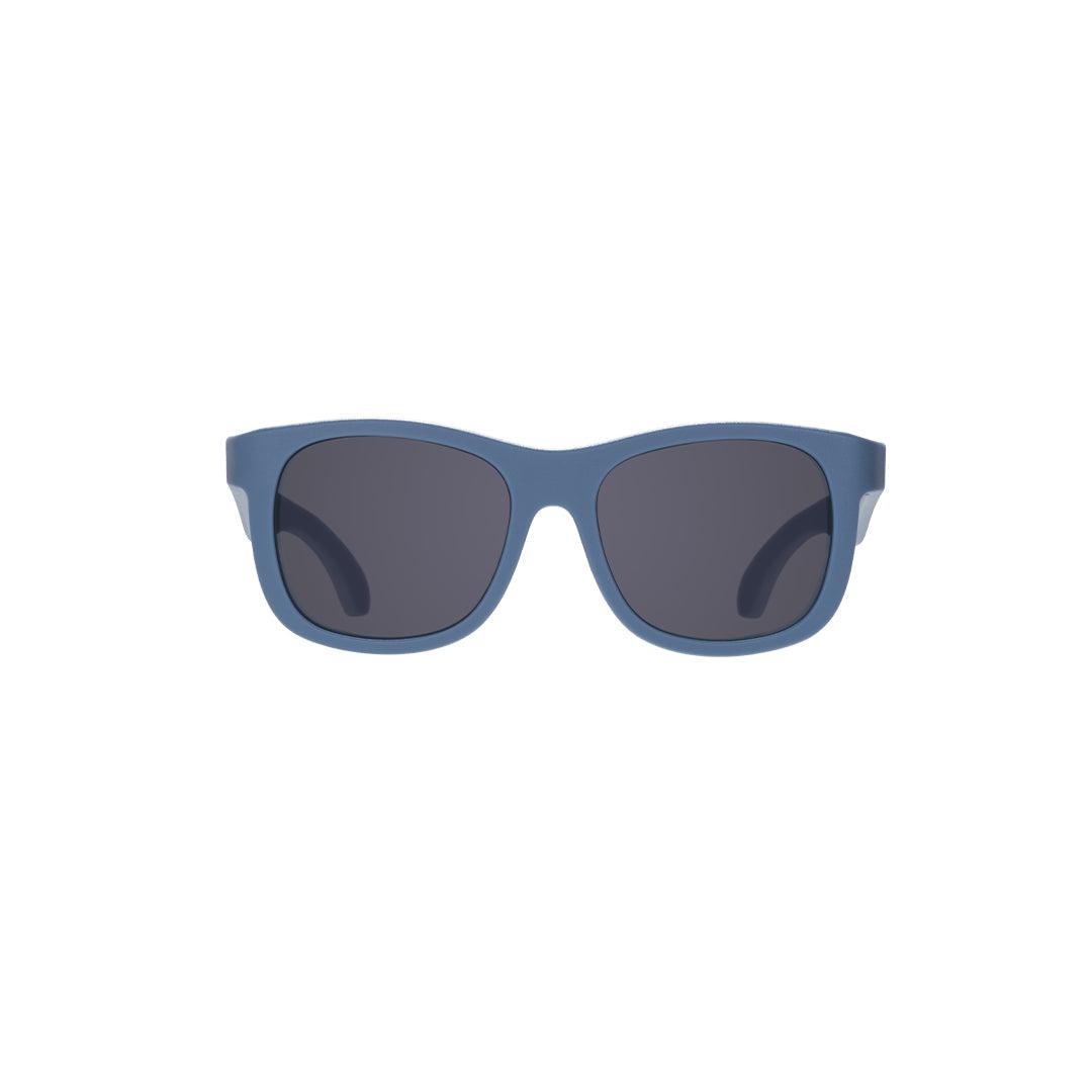 Babiators Eco Original Navigator kids sunglasses in Pacific Blue 3-5 years flat lay