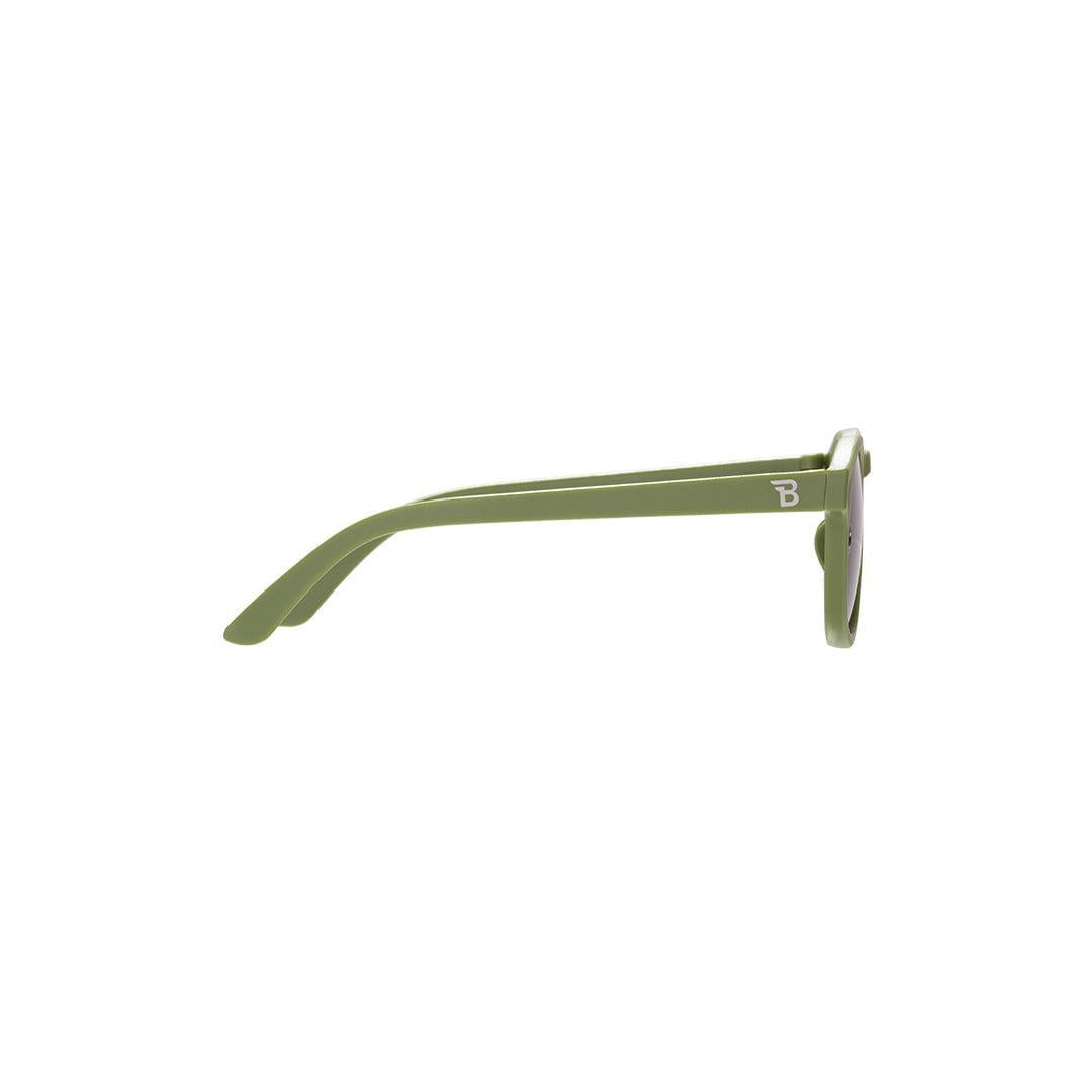 Babiators Eco Original Keyhole Wild Moss kids sunglasses side view
